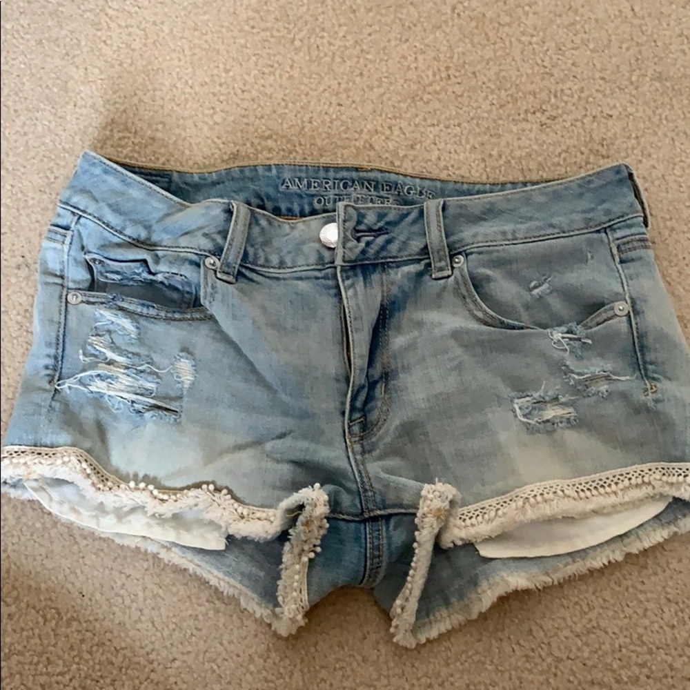 American Eagle jean shorts